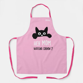 Benutzerdefinierte Cat-Mama-Schürze, Funny Cat All Schürze