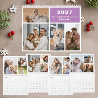Benutzerdefinierte Collage Moderne Familie - 40 Fo Kalender