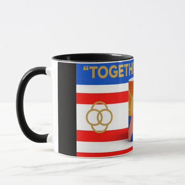 Benutzerdefinierte Combo-Tasse - Farbwechsel und H Tasse (Links)