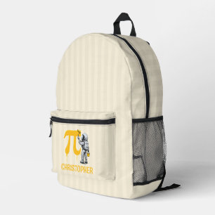 Benutzerdefinierte coole Astronautenmalerei Pi-Sym Bedruckter Rucksack