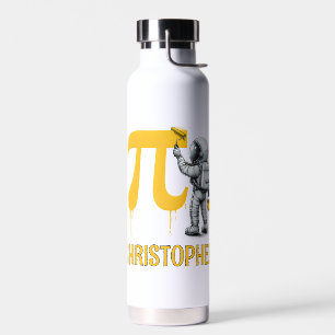 Benutzerdefinierte coole Astronautenmalerei Pi-Sym Trinkflasche