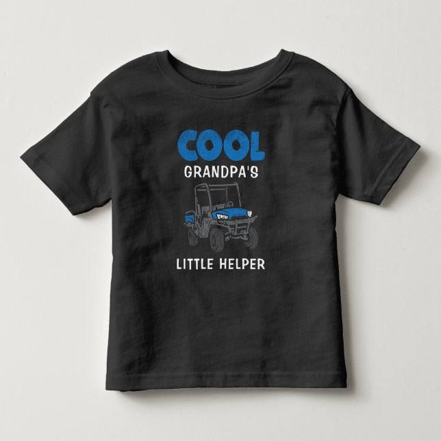 Benutzerdefinierte Coole Großkindfamilie Kleinkind T-shirt (Vorderseite)