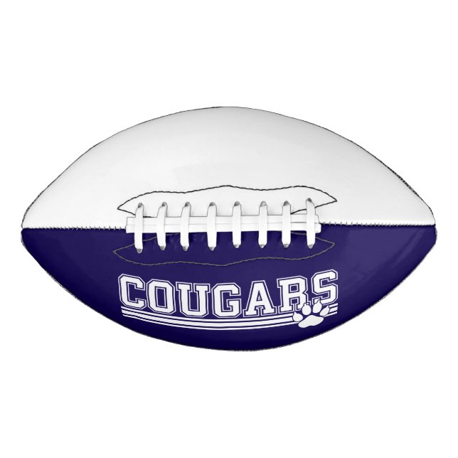 Benutzerdefinierte Cougars Football (Vorderseite)
