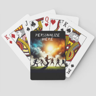 Benutzerdefinierte Cricket Playing Cards: Erhöhen  Spielkarten