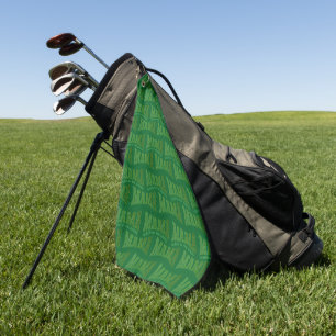Benutzerdefinierte Damen-Golf MAMA-KÖNIGIN DES GRÜ Golfhandtuch
