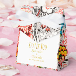 Benutzerdefinierte Dankeschön-Natur in Blüte Geschenkschachtel