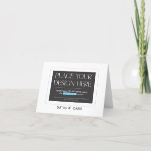 Benutzerdefinierte Dankeskarten - 14,2 x 10,2 cm Dankeskarte