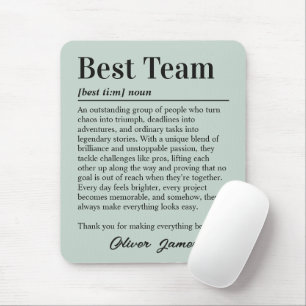 Benutzerdefinierte Definition der besten Team-Ermu Mousepad
