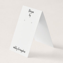 Benutzerdefinierte Designs geklappte Zeltvorlagenk Visitenkarten