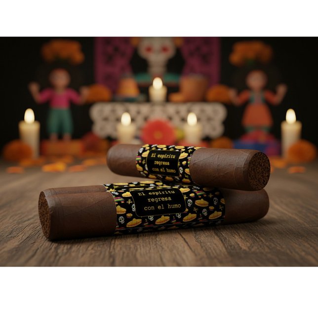 Benutzerdefinierte Día de los Muertos Zigarrenhüll (Von Creator hochgeladen)