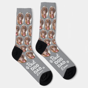 Benutzerdefinierte DOG DAD Personalisierte Pfotena Socken