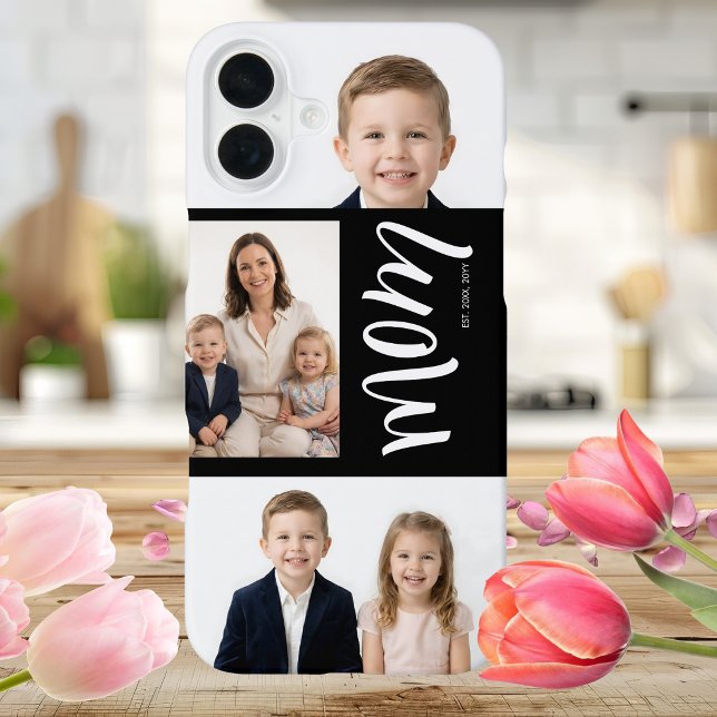 Benutzerdefinierte doppelte Mutter Etablierte Jahr iPhone 16 Plus Hülle (Von Creator hochgeladen)