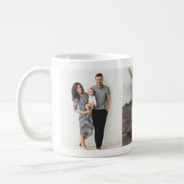 Benutzerdefinierte Drei-FotoCollage-Tasse Kaffeetasse