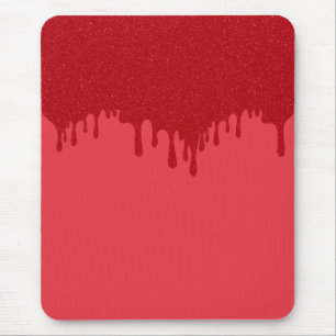Benutzerdefinierte Drip-Tomate-Rot-Design-Mauspad Mousepad