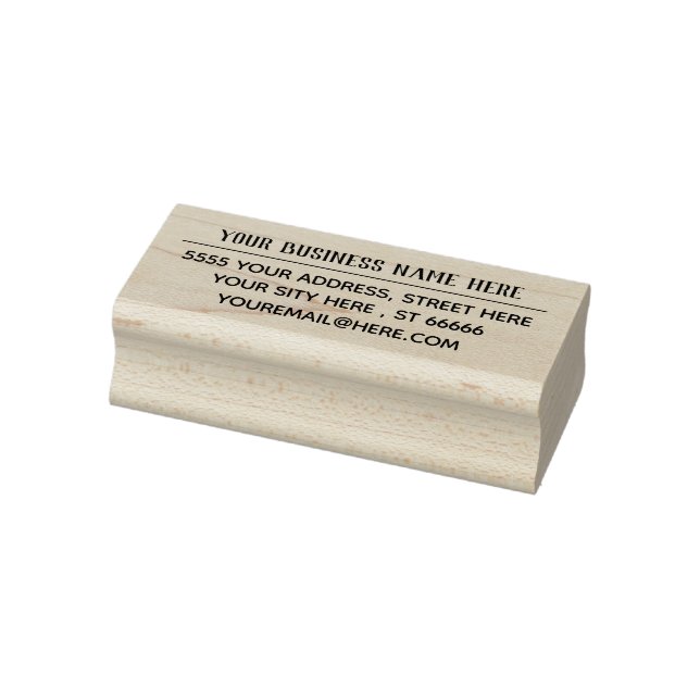 Benutzerdefinierte E-Mail-Adresse Rubber-Briefmark Gummistempel (Stempel)