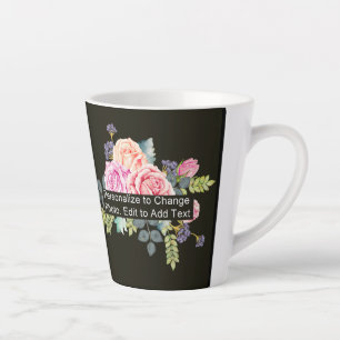 Benutzerdefinierte Ein Foto Kunstwerk Slogan Klein Milchtasse