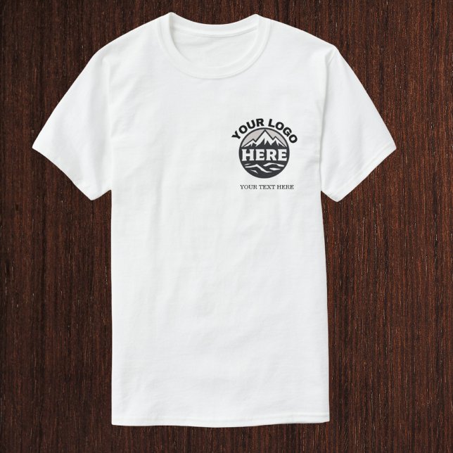 Benutzerdefinierte, einfache Logos und Text-Untern T-Shirt (Von Creator hochgeladen)