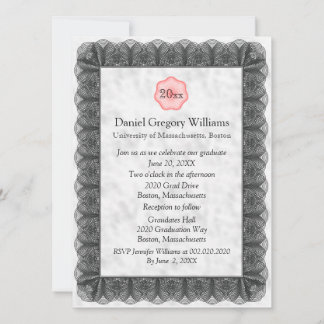 Benutzerdefinierte Einladungen für Abschluss