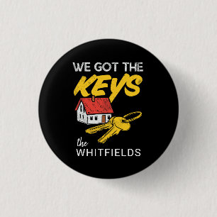 Benutzerdefinierte Einweihungsparty für neue Hausb Button