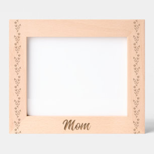 Benutzerdefinierte Elegant-Mama Geätzte Rahmen