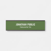 Benutzerdefinierte elegante Forest Green Template 
