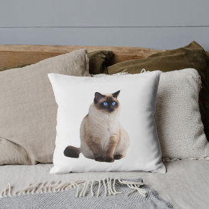 Benutzerdefinierte elegante Katzenliebhaber Siamka Kissen