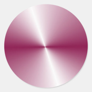 Benutzerdefinierte, elegante, Lila rosafarbene Vor Runder Aufkleber