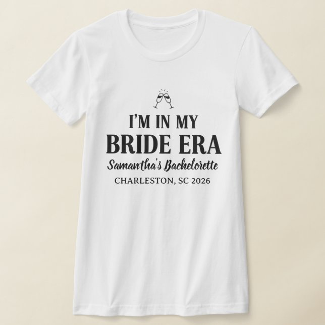 Benutzerdefinierte Eleganz Minimalistischer Jungge T-Shirt (Ablage )