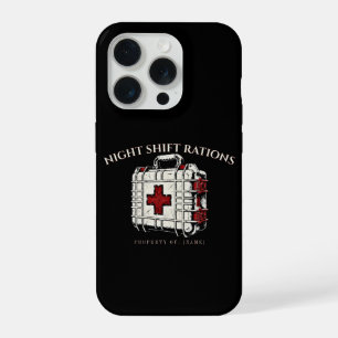 Benutzerdefinierte ER-Krankenschwester-Mama-Taktis iPhone 15 Pro Hülle