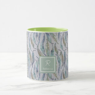 Benutzerdefinierte Eukalyptus-Blätter Tasse