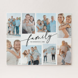 Benutzerdefinierte Familie 8 Foto-Collage Moderne 