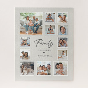 Benutzerdefinierte Familie Multi 12 Foto-Collage-G
