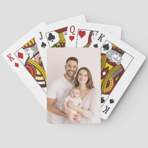 Benutzerdefinierte Familienfoto-Personalisierte Sp Spielkarten