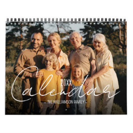 Benutzerdefinierte Familienfotos Kalender