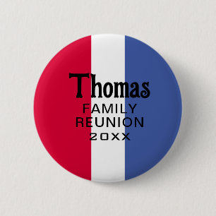 Benutzerdefinierte Familienname-Name-Wiedervereini Button