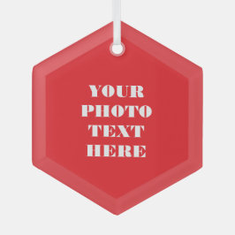 Benutzerdefinierte Familientexte - Personalisierte Ornament Aus Glas