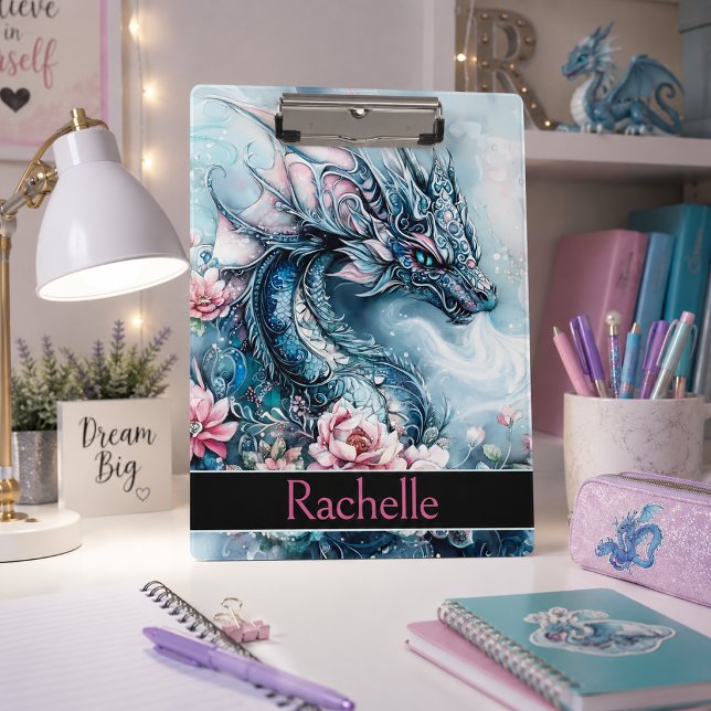 Benutzerdefinierte Fantasy-Drachen-Gestaltung Klemmbrett (Von Creator hochgeladen)