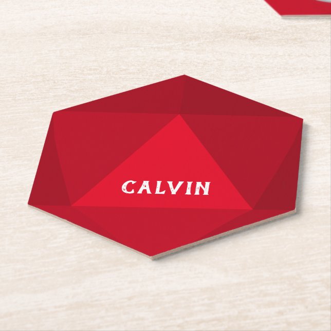 Benutzerdefinierte Farbe D20-Dice mit benutzerdefi Untersetzer (angewinkelt)