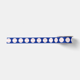 Benutzerdefinierte Farbe des Baseball-Party Satinband