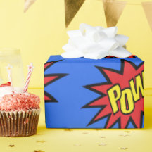 Benutzerdefinierte Farbe des Super Hero Pow