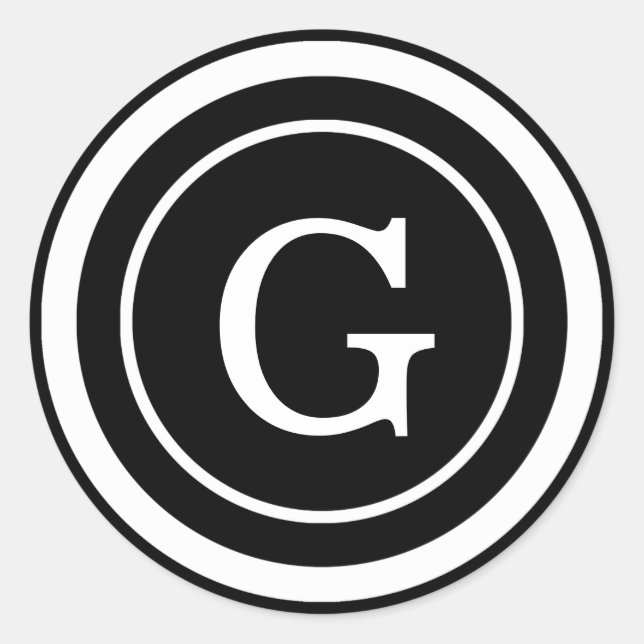 Benutzerdefinierte Farbe Einfach das Etikett für M Runder Aufkleber (Vorderseite)