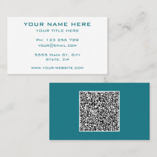 Benutzerdefinierte Farbe für die Business Card im  Visitenkarte
