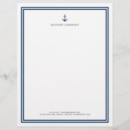 Benutzerdefinierte Farbe Moderner klassischer Anke Briefbogen