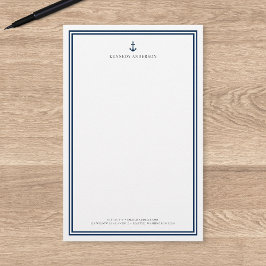 Benutzerdefinierte Farbe Moderner klassischer Anke Briefpapier