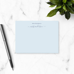 Benutzerdefinierte Farbe vom Schreibtisch des Lehr Post-it Klebezettel