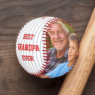 Benutzerdefinierte Farben Beste Opa-Vater-Tags-Fot Baseball