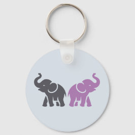 Benutzerdefinierte FARBEN Elephant-Schlüsselanhäng Schlüsselanhänger