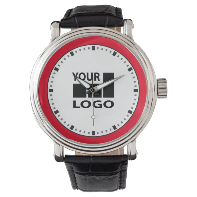Benutzerdefinierte Farben und Logos für Unternehme Armbanduhr (Vorderseite)