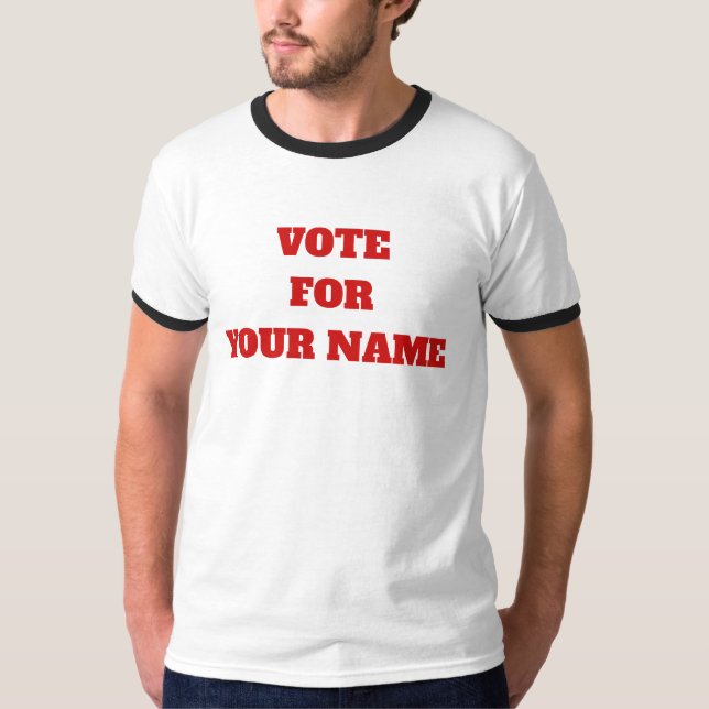 Benutzerdefinierte Farbwahl für Ihren Namen Funny  T-Shirt (Vorderseite)