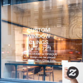 Benutzerdefinierte Fensterklammer AUTOMATISCHER OP Fensteraufkleber